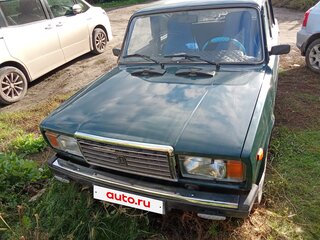 2007 Lada (ВАЗ) 2107, зелёный, 120000 рублей, вид 2