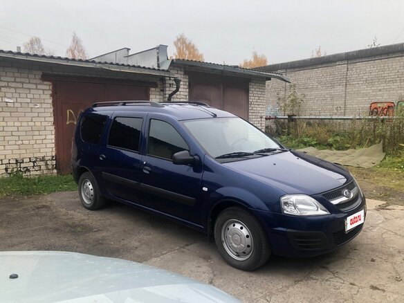 2019 Lada (ВАЗ) Largus I, синий, 1057000 рублей