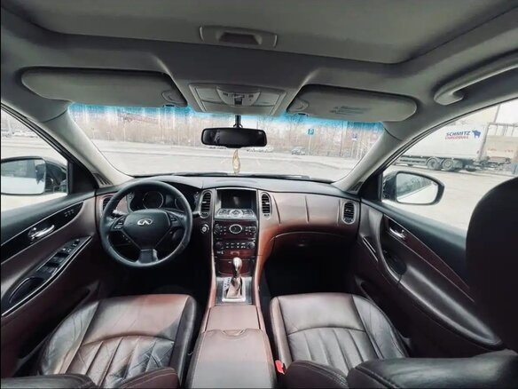 2008 Infiniti EX EX35 5-speed I (J50), белый, 1150000 рублей - вид 4