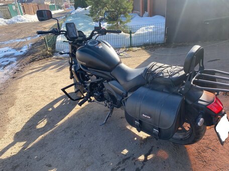 2020 Kawasaki EN650 Vulcan S, чёрный, 830000 рублей, вид 2
