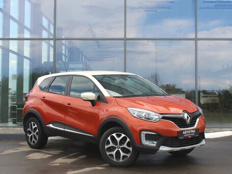 2017 Renault Kaptur I, оранжевый, 1210000 рублей, вид 3