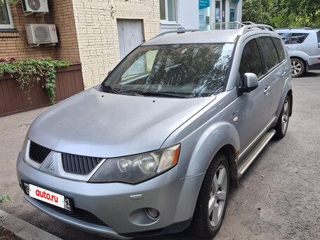 2008 Mitsubishi Outlander II, серый, 750000 рублей, вид 1