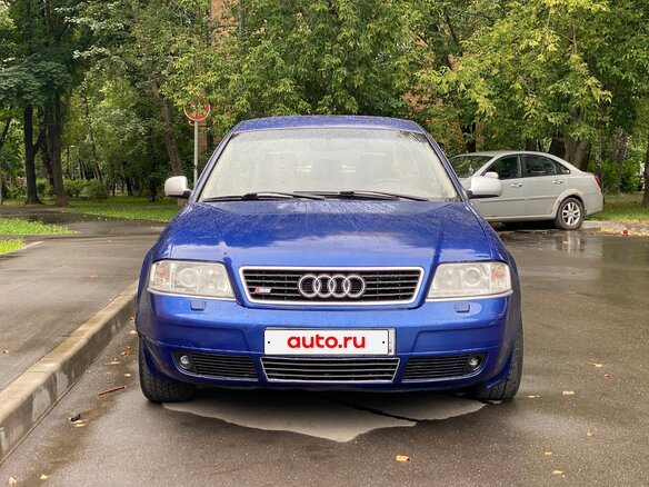 1998 Audi A6 II (C5), синий - вид 1