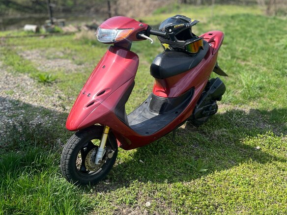 2000 Honda Dio, красный, 57000 рублей - вид 3