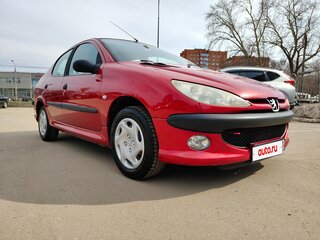 2009 Peugeot 206, красный, 299000 рублей, вид 2