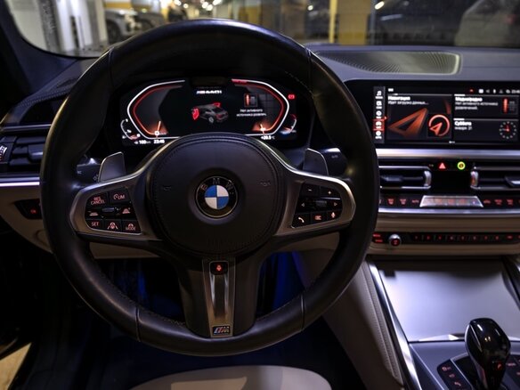 2021 BMW 4 серии M440i xDrive G22, G23, G26, чёрный, 8150000 рублей - вид 8