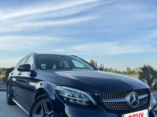 2018 Mercedes-Benz C-Класс 180 IV (W205) Рестайлинг, синий, 2302000 рублей, вид 2