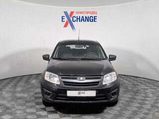 2014 Lada (ВАЗ) Granta I, чёрный, 282000 рублей, вид 2