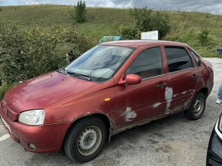 2007 Lada (ВАЗ) Kalina I, серебристый, 80000 рублей, вид 4
