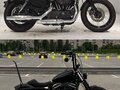 2009 Harley-Davidson Sportster 1200, чёрный, 1000000 рублей - вид 8