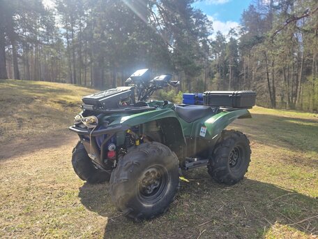2018 Yamaha Grizzly 700, зелёный, 1200000 рублей, вид 5