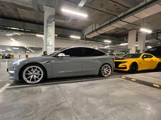 2020 Tesla Model 3 Long Range I, серый, 2950000 рублей, вид 1
