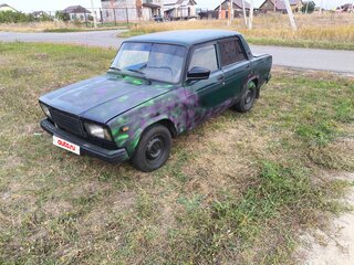 2006 Lada (ВАЗ) 2107, зелёный, 100000 рублей, вид 1