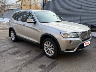 2014 BMW X3 28i xDrive II (F25), серый, 1990000 рублей, вид 2