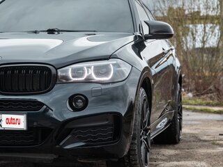 2014 BMW X6 50i II (F16), синий, 2900000 рублей, вид 2