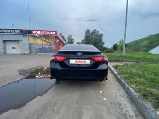 2019 Toyota Camry VIII (XV70), чёрный, 1700000 рублей, вид 4