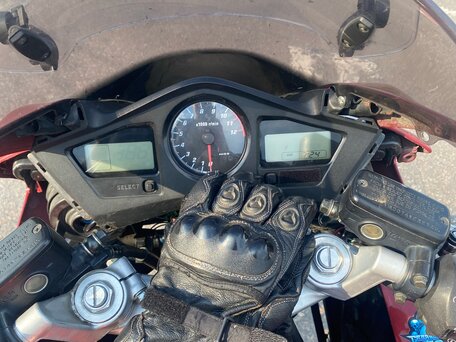 2003 Honda VFR 800, красный, 415000 рублей, вид 2