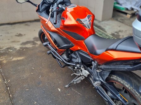 2017 Kawasaki Ninja 650, оранжевый, 690000 рублей, вид 5