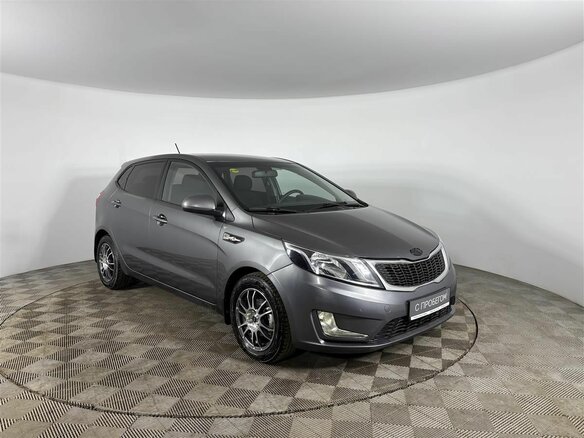 2013 Kia Rio 5-speed III, серый - вид 2