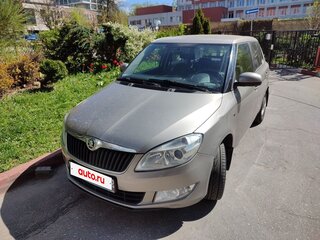 2014 Skoda Fabia II Рестайлинг, бежевый, 1280000 рублей, вид 5