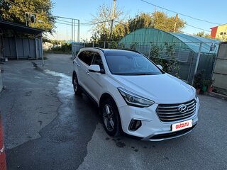 2016 Hyundai Santa Fe Grand III Рестайлинг, белый, 2490000 рублей, вид 4