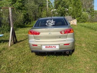 2008 Mitsubishi Lancer X, бежевый, 630000 рублей, вид 4