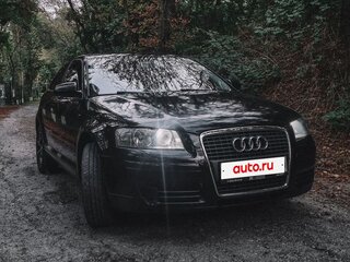 2007 Audi A3 II (8P) Рестайлинг 1, чёрный, 600000 рублей, вид 4