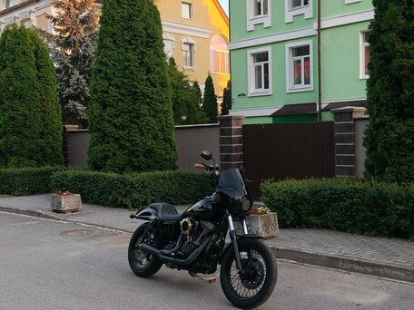 2006 Harley-Davidson Street Bob, чёрный, 800000 рублей, вид 2
