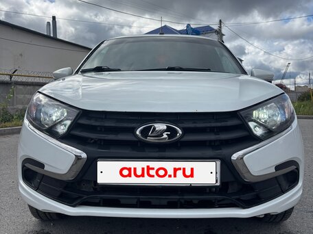 2021 Lada (ВАЗ) Granta I Рестайлинг, белый, 650000 рублей, вид 2