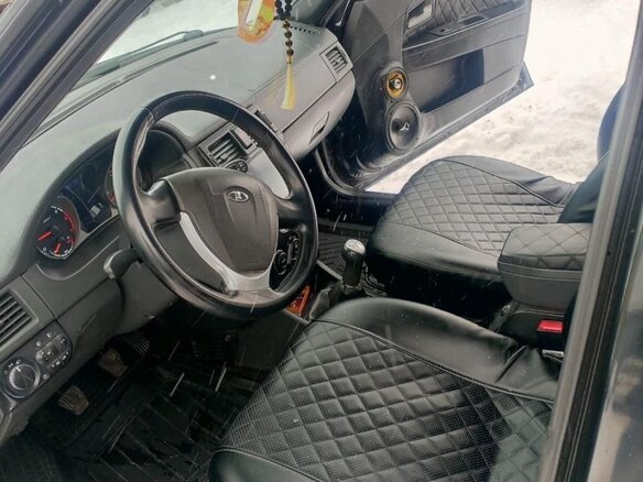 2012 Lada (ВАЗ) Priora I, синий, 300000 рублей - вид 5