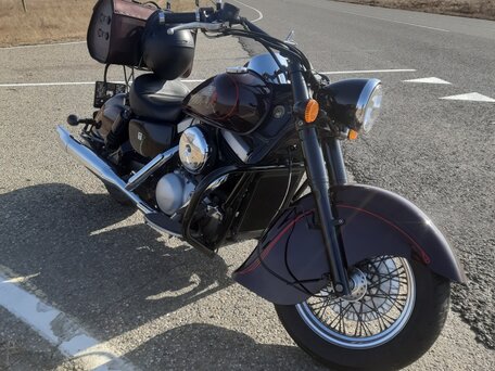 1999 Kawasaki VN1500 Vulcan, пурпурный, 380000 рублей, вид 2