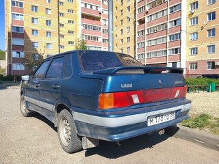 2005 Lada (ВАЗ) 2115, синий, 105000 рублей, вид 5