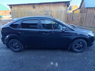 2008 Ford Focus II Рестайлинг, чёрный, 490000 рублей, вид 2