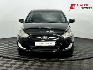 2012 Hyundai Solaris I, чёрный, 700000 рублей, вид 3