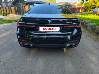 2019 BMW 7 серии 740d xDrive VI (G11/G12) Рестайлинг, чёрный, 6500000 рублей, вид 5