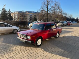 2005 Lada (ВАЗ) 2107, красный, 190000 рублей, вид 1