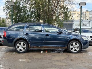 2012 Skoda Octavia Scout II (A5) Рестайлинг, синий, 639000 рублей, вид 4