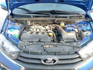 2020 Lada (ВАЗ) Granta I Рестайлинг, синий, 750000 рублей, вид 5