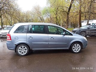 2008 Opel Zafira B Рестайлинг, серый, 399000 рублей, вид 2
