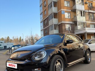2013 Volkswagen Beetle II (A5), чёрный, 1300000 рублей, вид 1