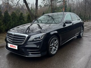 2017 Mercedes-Benz S-Класс 350 d Long VI (W222, C217) Рестайлинг, чёрный, 3500000 рублей, вид 1