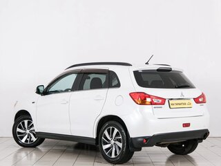 2014 Mitsubishi ASX I Рестайлинг, белый, 1349000 рублей, вид 4