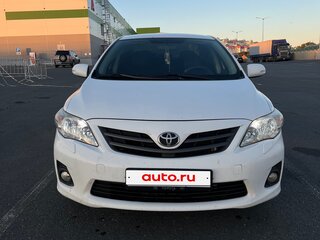 2010 Toyota Corolla X (E140, E150) Рестайлинг, белый, 750000 рублей, вид 1