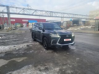 2019 Lexus LX 570 III Рестайлинг 2, чёрный, 8000000 рублей, вид 3