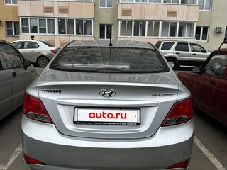2014 Hyundai Solaris I, серый, 1050000 рублей, вид 2