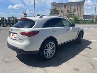 2013 Infiniti FX37 II (S51) Рестайлинг, белый, 2150000 рублей, вид 4