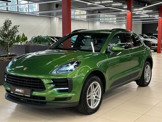 2021 Porsche Macan I Рестайлинг, зелёный, 5490000 рублей, вид 4