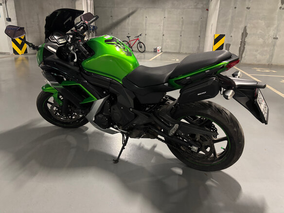 2014 Kawasaki Ninja 400, зелёный, 370000 рублей - вид 9