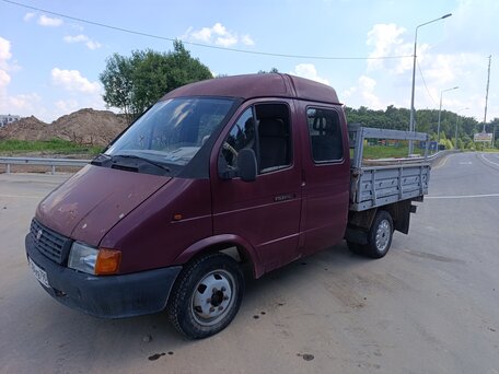 1998 ГАЗ ГАЗель (33023/330273) Фермер, красный, 160000 рублей, вид 5