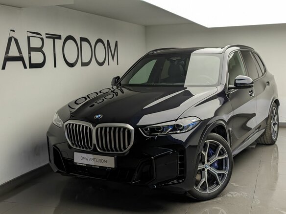 2025 BMW X5 40i IV (G05/G18) Рестайлинг, чёрный